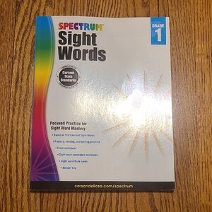 Spectrum Sight Words Grade 1 Book